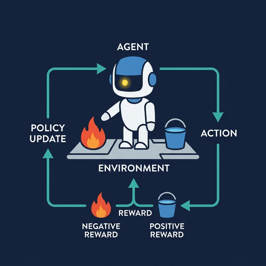 Reinforcement learning loop